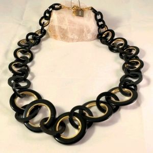 NWT Chico's Long Ringed Necklace Cara